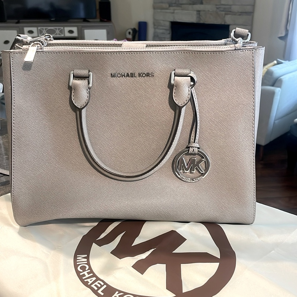 Michael Kors Grey Purse